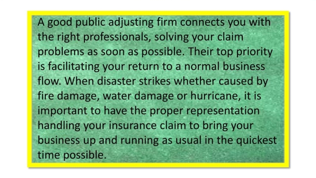 Uncovering Hidden Value: The Power of Public Adjusters